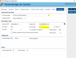 Saisi dans Gestan
