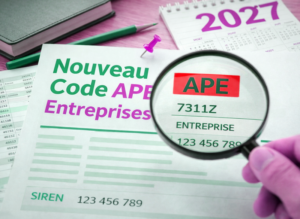 Changement de code APE